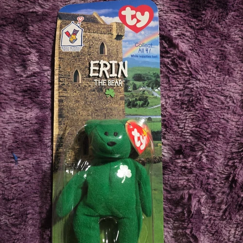 Vintage 1999 TY Beanie Babies McDonalds Exclusive Erin