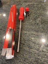 Snap On Ssdmr8ar 12-516 Ratcheting Magnetic Long Screwdriver With 5 Bits Snap On Ssdmr8ar 12-516 Ratcheting Magnetic Long Screwdriver With 5 Bits