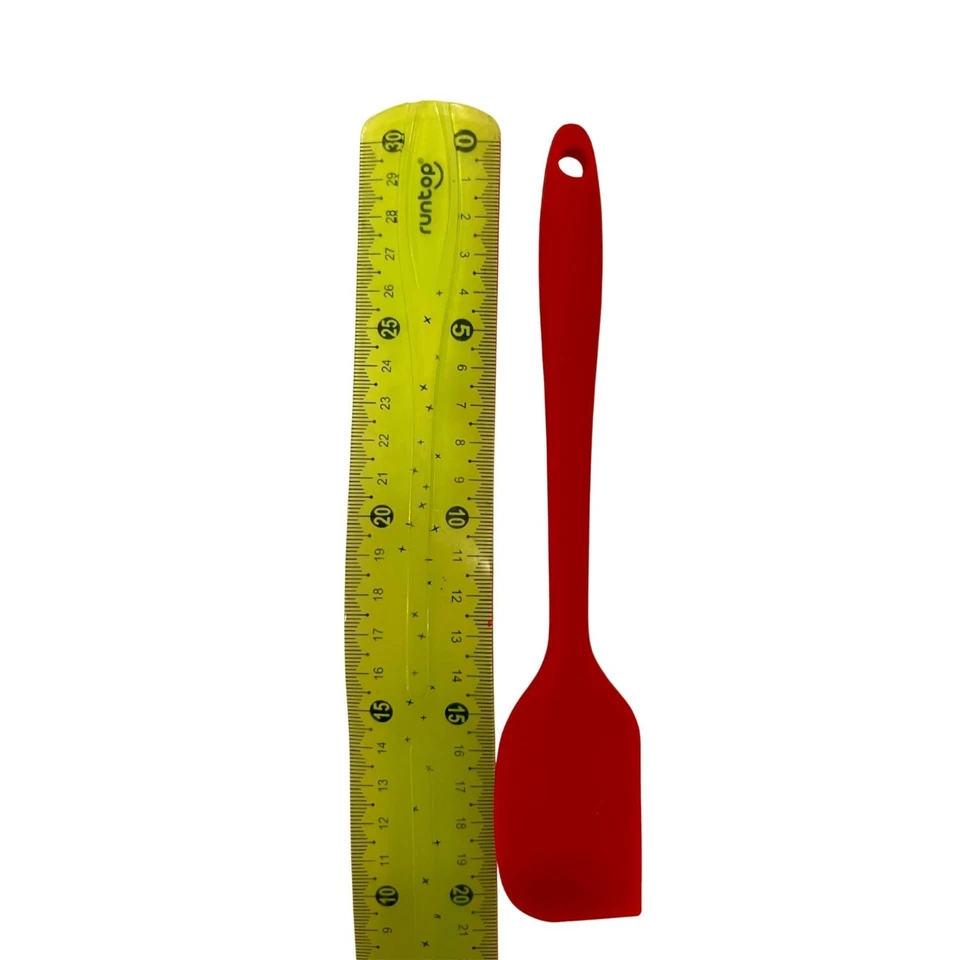 Mini Silicone Baking Spatula Heat Resistant Icing Spoon Scrapper - Image 3 of 4
