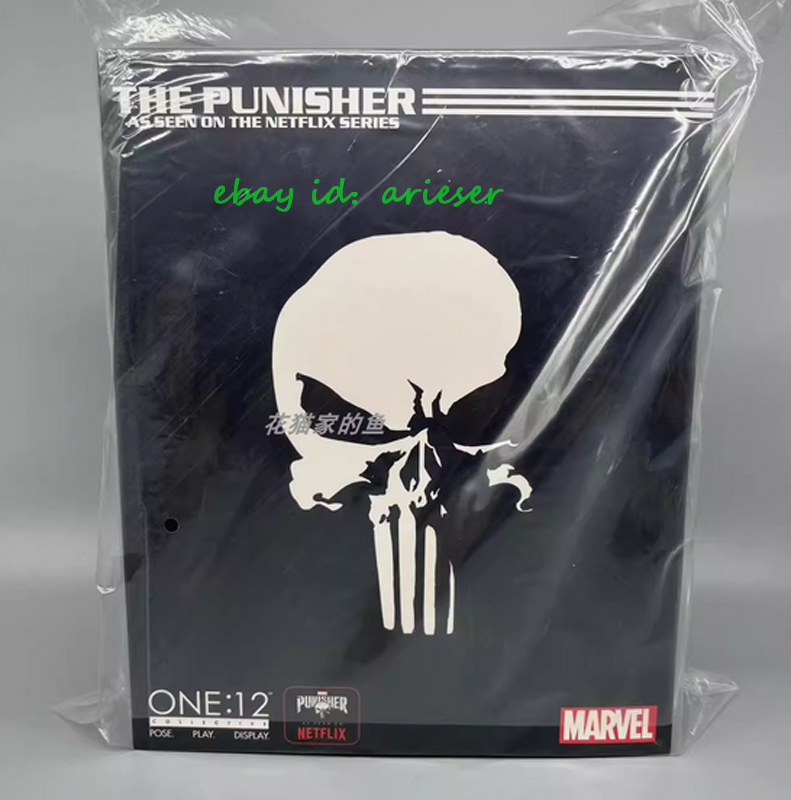 Mezco Toyz 1/12 The Punisher As Seen On The Netflix Series Action