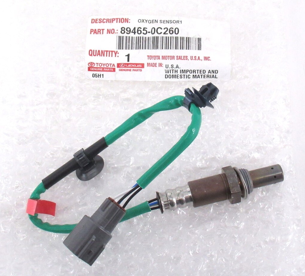 Genuine OEM Toyota 89465-0C260 RH Right Rear Oxygen Sensor 18-20