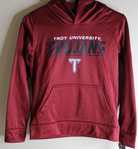 Sport Your Gear Troy University Trojans Proud Mom T-Shirt - Cardinal, Large