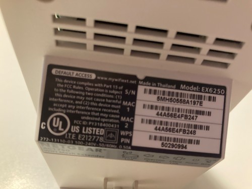 NETGEAR AC1750 model EX6250 WiFi MESH EXTENDER - Zdjęcie 4 z 7