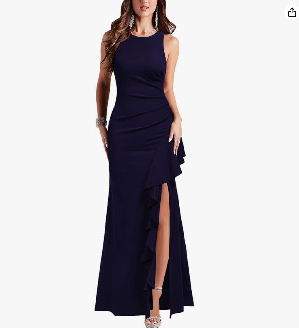 woosea women's split bodycon mermaid evening cocktail long dress Amazon.com: WOOSEA Women's High Neck Split Bodycon Mermaid Evening Cocktail  Long Dress : Clothing, Shoes & Jewelry