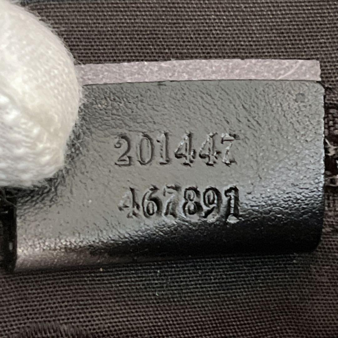 GUCCI Implement Shoulder Bag Camera Bag Black PVC… - image 16