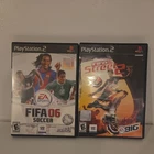 PS2 FIFA Street 2 (Sony PlayStation 2, 2006) Complete also with Fifa 06