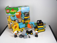 LEGO DUPLO: Truck & Tracked Excavator 10931 set with figures