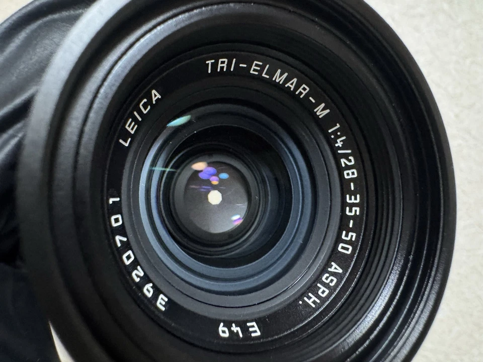 🎦【 N COMO NUEVO】Leica Tri-Elmar-M 28-35-50mm f/4 ASPH. Lente E49 11625 año 2000 JAPÓN Foto 4 de 4
