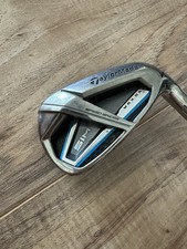Taylormade sim max os 9i iron w/ kbs r flex shaft new gold pride grip