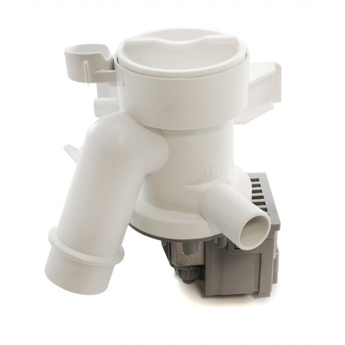 Ablaufpumpe, Laugenpumpe mit Pumpenstutzen und Filter passend für Candy Hoover