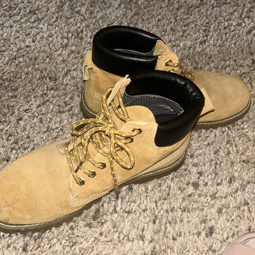 Old Mill Mens Work Boots Leather Size 10M Water Resistant - Picture 3 of 6