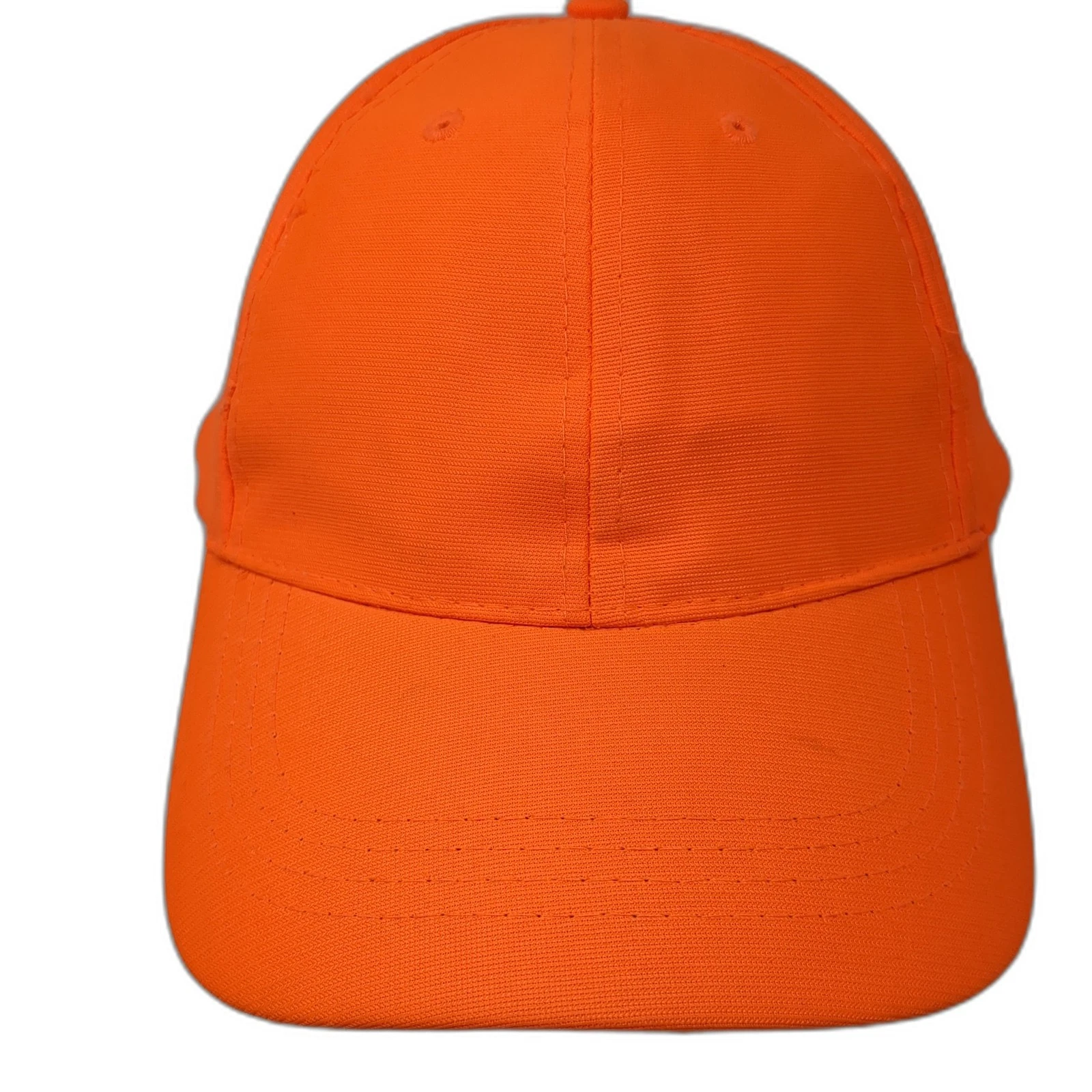 Paramount Outdoors Strapback Hat Solid Orange One Size Blank Hunting