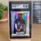 LEBRON JAMES 2024-25 PANINI PRIZM DECA BASKETBALL SILVER LAKERS SGC 9.5 MINT
