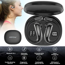 Mpow Wireless Earbuds Sports Bluetooth Headphones Noise Canceling Stereo Headset