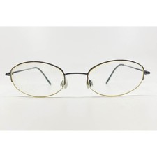 Vogue VO 3384 638 Eyeglasses Women Oval Gold Metal Frame Made in Italy