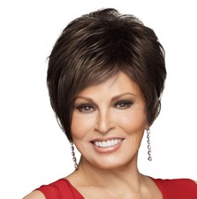 Raquel Welch Cinch Wig R6 Dark Chocolate Color Average Size Hairuwear Ear Tabs