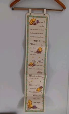 Vintage Disney Winnie The Pooh Child Growth Height Chart