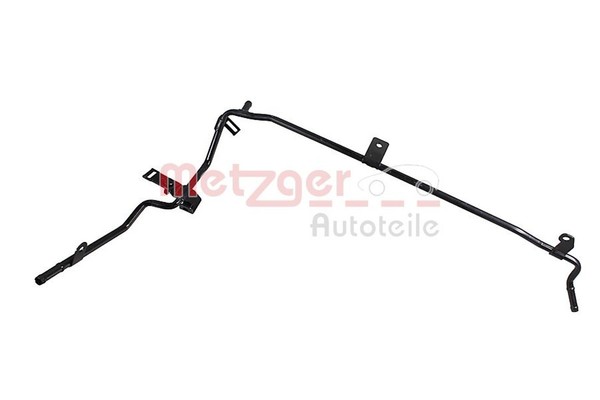 KüHlmittelrohrleitung Metzger Autoteile 4010635 FüR Vw Passat Cc B6 357 3C2 3C5-image
