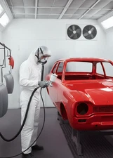 2K Paint Full Face Powered Air Respirator Kit – Pro Booth Prep & Cleanup