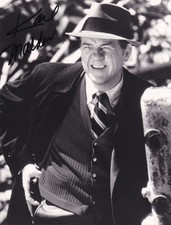 Karl Malden Original Autograph on Large Photo