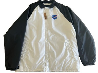 Men s Vans NASA Space Voyager Torrey Padded MTE Black/White Jacket Size XL NWT