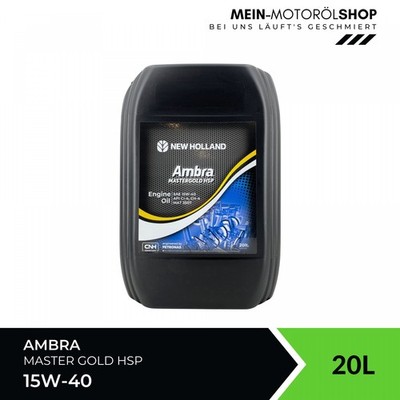 Ambra Master Gold HSP 15W-40 Motorenöl API CH-4 API CI-4 ACEA E7 20 Liter