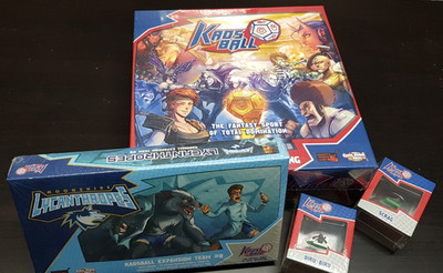 Kaosball Grundspiel + Lycanthropes + Biru Biru + Scrag von CMON -ENGL NEU & OVP!
