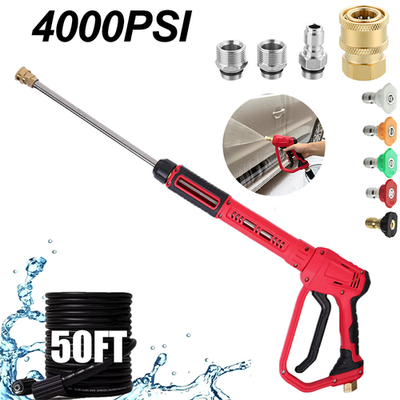 #ad High Pressure 4000PSI Car Power Washer Gun Spray Wand Lance Nozzle and Hose Kit. $23.98