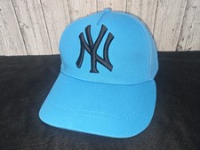 Teal Blue New York Yankees Snapback Cap