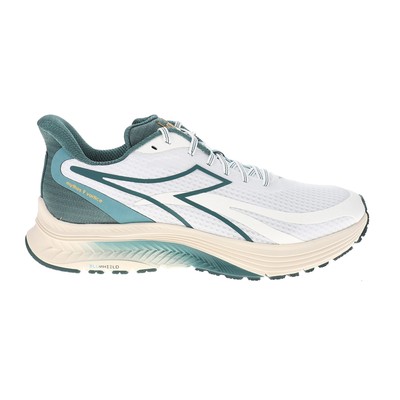 diadora Mythos Blushield 9 Vortice Running  Mens Green, White Sneakers Athletic