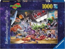 Ravensburger Space Jam: Final Dunk - Exciting 1000 Piece Jigsaw Puzzle