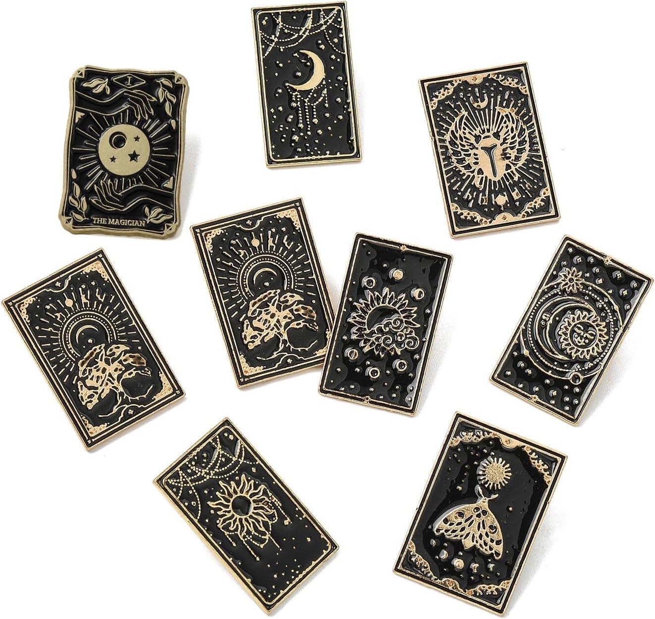 Animal Elegant Flower Food Theme Brooch Pins Scarf Rings for DIY Jewelry Clothes