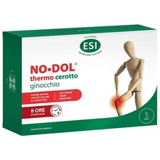 ESI, No-Dol Thermo Cerotto Riscaldante Ginocchio, Allevia i Fastidi Reumatici e 