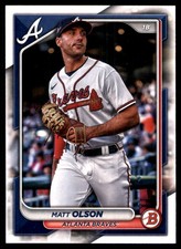 Matt Olson 2024 Bowman #54 Atlanta Braves MLB READ FREE SHIPPING AutographDen