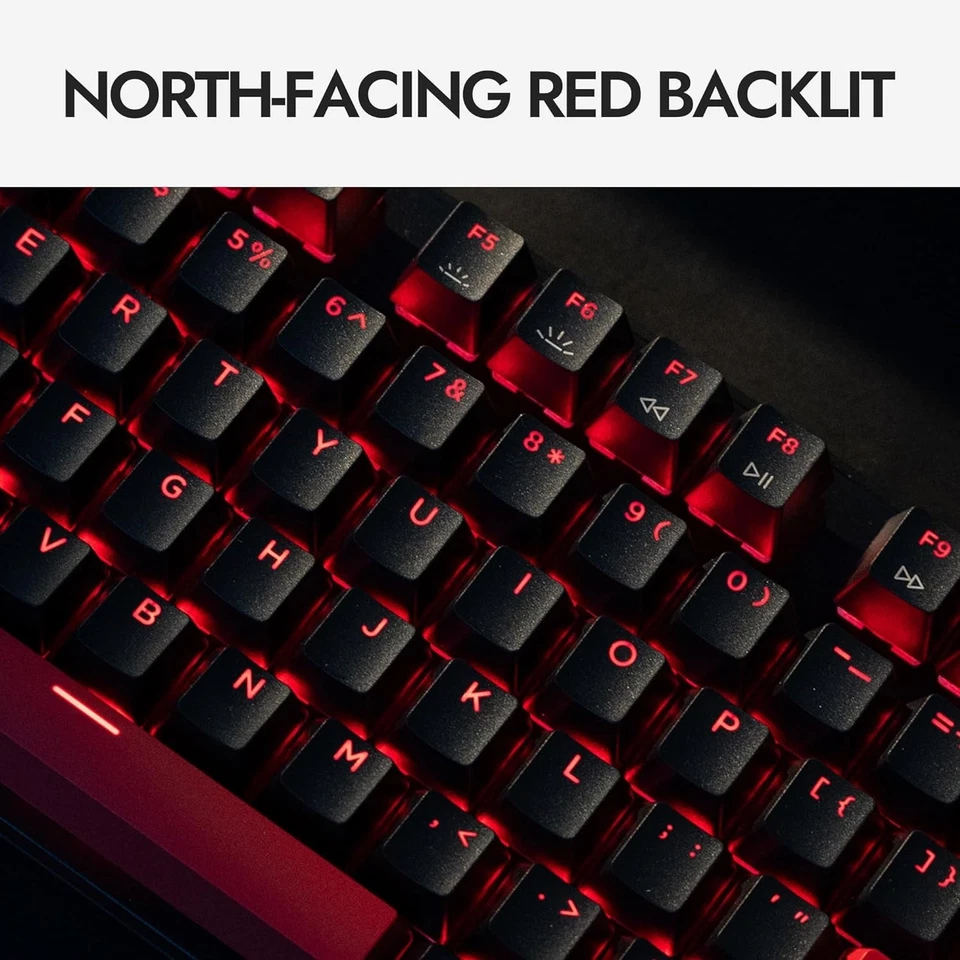 LEMOKEY X1 WIRED MECHANICAL KEYBOARD QMK PROGRAMMABLE TKL LAYOUT X1 - BLACK - Image 4 of 4