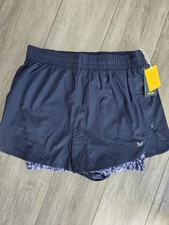 Crew Clothing Company Women's Running Shorts Size 12 Navy Blue