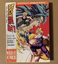 Dragon Ball Z: Collection Two 4-Movie Pack Digitally Remastered DVD. Sealed.