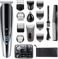 Hatteker Mens Hair Clipper Beard Trimmer Grooming kit Hair Trimmer Mustache