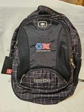 OGIO Bullion Backpack Black/Silver Laptop Pad...
