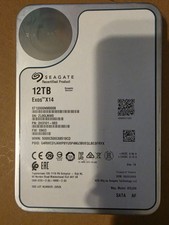 Seagate Exos X14 12TB 3.5" SATA HDD 7200RPM 256MB Cache PC ST12000NM0008