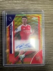 2026 Topps Chrome Premier League Soccer Gold Wave Refractor Declan Rice #CA-DR