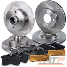 BREMSSCHEIBEN+BREMSBELÄGE BREMSKLÖTZE VORN+HINTEN FÜR VW GOLF 4 1E POLO  VENTO