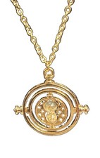 Time Turner Necklace Harry Potter Three Spheres Rotating Pendant