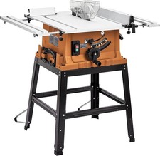 10" Table Saw Powerful Tablesaw With Stand & Protective Cover Tabletop Saw