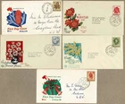 Australia 1959 1960 Flowers FDC Cover lot x5
