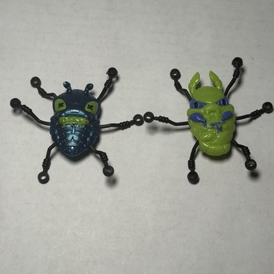 Mighty Max Spider Monster Part Bug Insect   Action Figure Set Of 2 Zuru