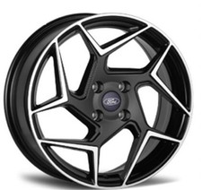 4 Felgen Neu 17'' für Ford Fiesta St Anthrazit Politur