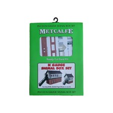 Metcalfe N Gauge PN133 Signal Box  set bnib new NOS unopened 