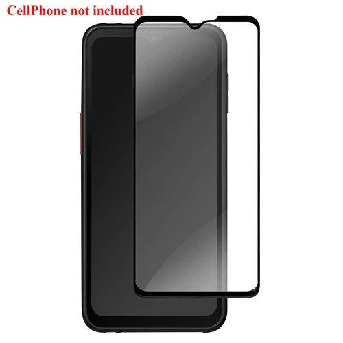 Black Tempered Glass Protective Film Compatible with Samsung Galaxy Xcover 7 Pro