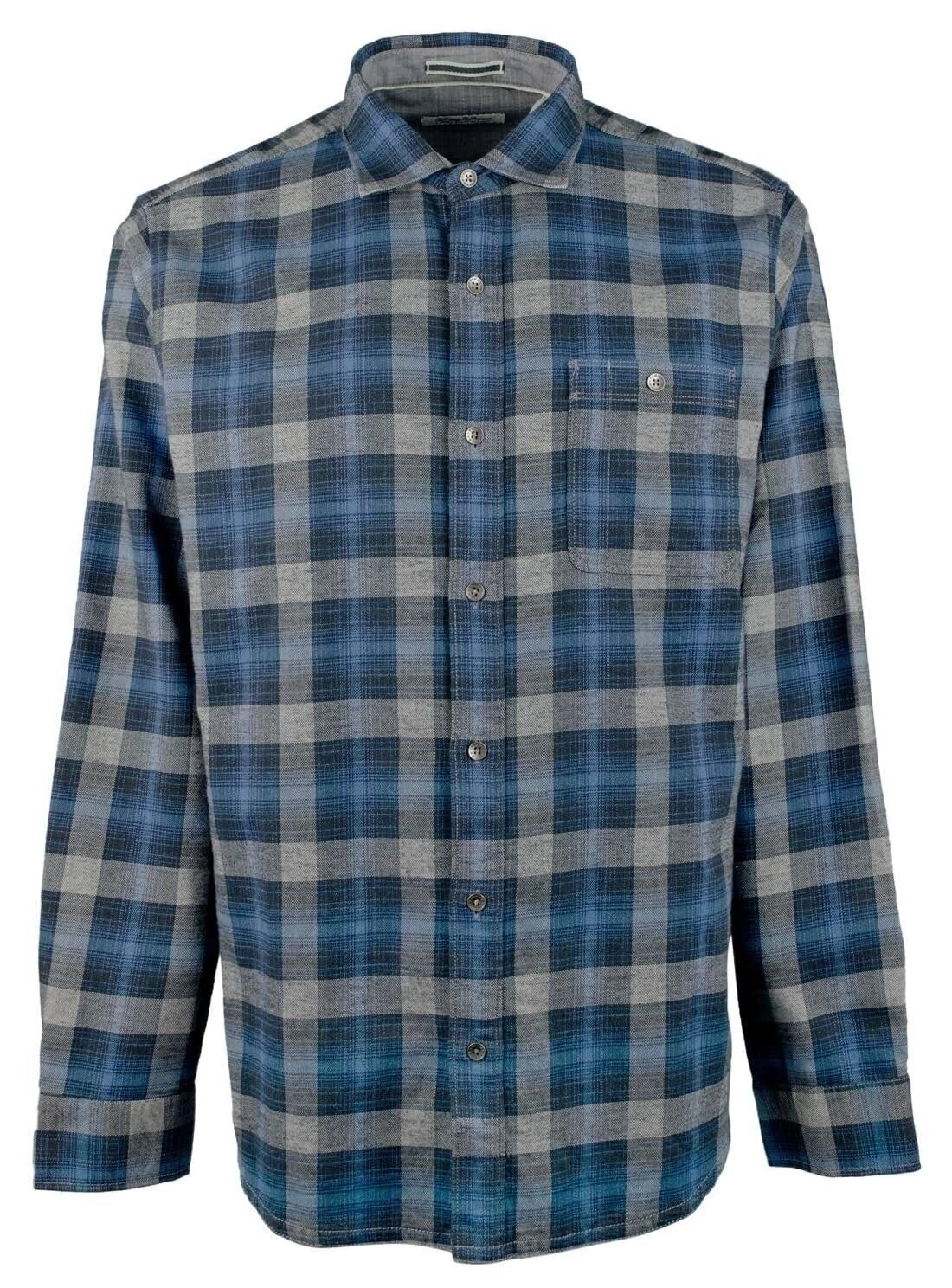 Tommy Bahama Men's Canyon Beach Cozy Check Long Sleeve Woven Shirt Medium